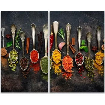 Kuchyňské prkénko Skleněná Ochranná Deska a Krájecí Prkénko | Indukce, Sporák ds-0084