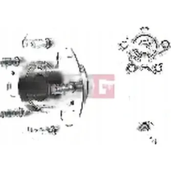 Zavěšení kol Schaeffler FAG 713 6179 50 Sada ložisek kola