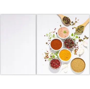 Kuchyňské prkénko Skleněná Ochranná Deska a Krájecí Prkénko | Indukce, Sporák ds-0142