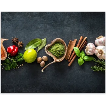 Kuchyňské prkénko Skleněná Ochranná Deska a Krájecí Prkénko | Indukce, Sporák ds-0071