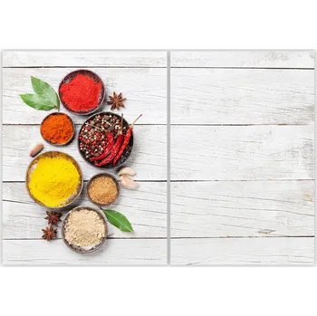 Kuchyňské prkénko Skleněná Ochranná Deska a Krájecí Prkénko | Indukce, Sporák ds-0475