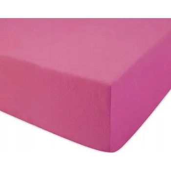 Prostěradlo Prostěradlo jersey s gumou 90x200 Fuchsiová Darymex