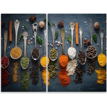 Kuchyňské prkénko Skleněná Ochranná Deska a Krájecí Prkénko | Indukce, Sporák ds-0584