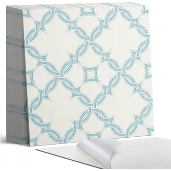 Dlažba Samolepicí vinylové dlaždice, propletené vzory v síti, 20 ks, 20x20 cm