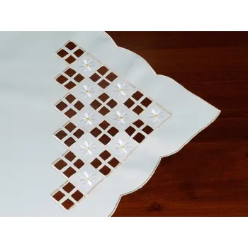 Prostěradlo Bílý běhoun 85 x 85 cm