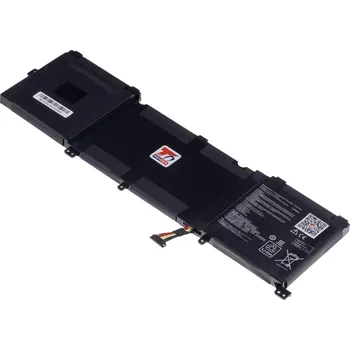 Počítač Baterie T6 Power pro notebook Asus 0B200-01250300, Li-Poly, 11,4 V, 8422 mAh (96 Wh), černá