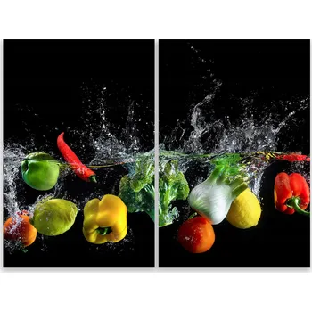 Kuchyňské prkénko Skleněná Ochranná Deska a Krájecí Prkénko | Indukce, Sporák ds-0449