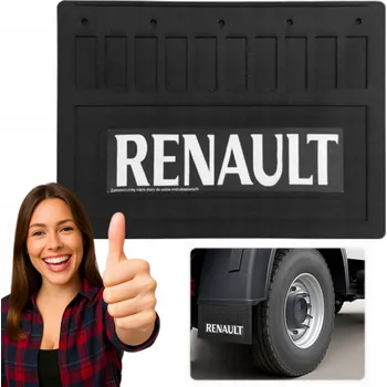 Blatník karosérie Gumový blatník RENAULT odolný proti potisku 40x2 9 Cm 1 Ks