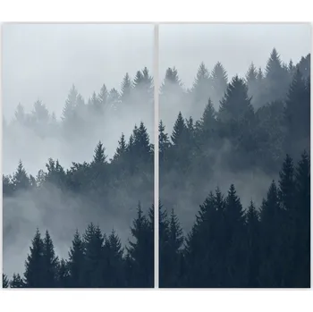 Kuchyňské prkénko Skleněná Ochranná Deska a Krájecí Prkénko | Indukce, Sporák ds-0442