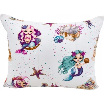 Povlak na dekorativní polštářek Povlak na polštáře 60 x 40 cm Głęboki Sen Mořské panny