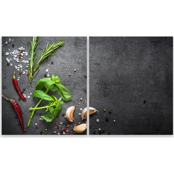 Kuchyňské prkénko Skleněná Ochranná Deska a Krájecí Prkénko | Indukce, Sporák ds-0066