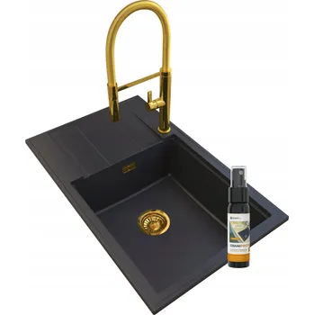Granitový dřez Jednodřez granitový Granitan černý
