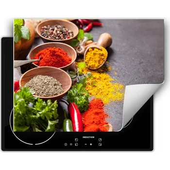 Obraz Ochranná podložka na indukci dekorativní, rolovací do kuchyně, potisk 80x52 wm0380