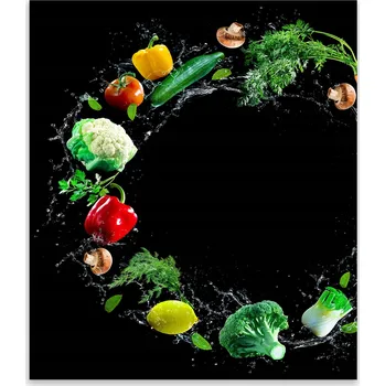 Kuchyňské prkénko Skleněná Ochranná Deska a Krájecí Prkénko | Indukce, Sporák ds-0174