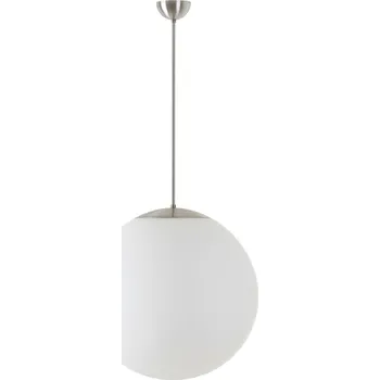 OSMONT ADR60684 ADRIA P4 závěsné skleněné svítidlo nerez broušená / bílá IP40 4000 K 41W LED