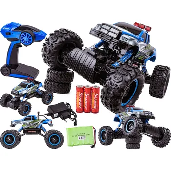 RC model auta VELKÉ DÁLKOVĚ OVLÁDANÉ TERÉNNÍ AUTO 4x4 RC HRAČKA DÁREK 1:12