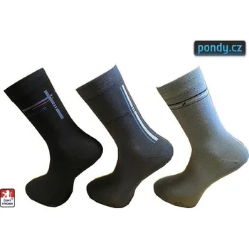 Pánské ponožky Ponožky pánské GENTLEMAN ELASTIC R50 39-41 Mix barev