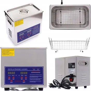 Ultrazvuková čistička ULTRAZVUKOVÁ ČISTIČKA S OHŘEVEM PRO ČIŠTĚNÍ A DEZINFEKCI 6.5L 40KHZ