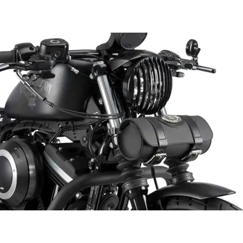 Zavazadlo na motocykl Brašna na nářadí CUSTOMACCES SMALL SIZE PLAIN RM0003N černý 2 l HONDA VT 750 DC Black Widow 2000-2003