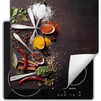 Obraz Ochranná podložka na indukci dekorativní, rolovací do kuchyně, potisk 60x52 wm0058