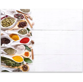 Kuchyňské prkénko Skleněná Ochranná Deska a Krájecí Prkénko | Indukce, Sporák ds-0428