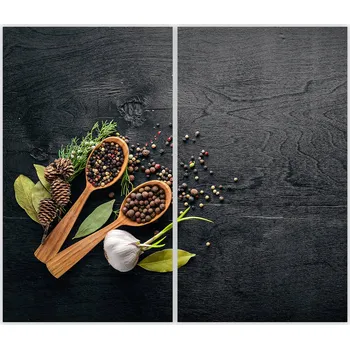 Kuchyňské prkénko Skleněná Ochranná Deska a Krájecí Prkénko | Indukce, Sporák ds-0070