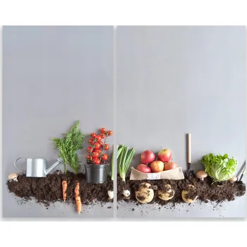 Kuchyňské prkénko Skleněná Ochranná Deska a Krájecí Prkénko | Indukce, Sporák ds-0522