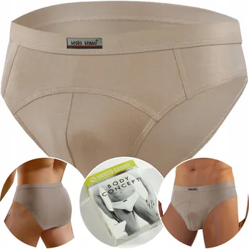 Slipy SLIPY PÁNSKÉ bavlněné PROFILOVANÉ slipy netlačící Sesto Senso *XXL