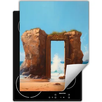 Obraz Ochranná podložka na indukci dekorativní, rolovací do kuchyně, potisk 40x52 cm wm0275