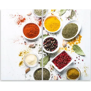 Kuchyňské prkénko Skleněná Ochranná Deska a Krájecí Prkénko | Indukce, Sporák ds-0480