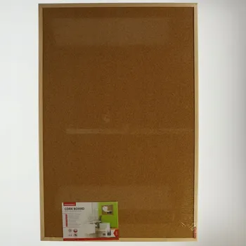 Kancelářský nábytek Korková nástěnka 90x60 v dřevěném rámu TC96MB TC