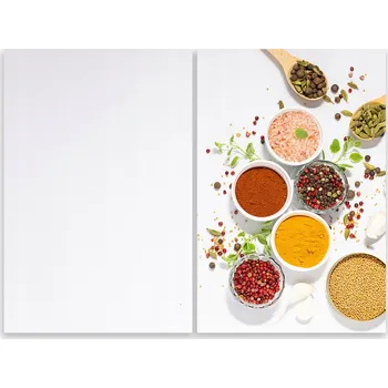 Kuchyňské prkénko Skleněná Ochranná Deska a Krájecí Prkénko | Indukce, Sporák ds-0142