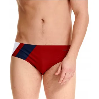 Pánské plavky Pánské plavky slipové SPORTOVNÍ do bazénu ATLANTIC KMT-260 XXL