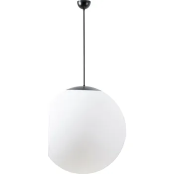 OSMONT ADR61312 ADRIA P5 závěsné skleněné svítidlo černá / bílá IP40 3000 K 48W LED