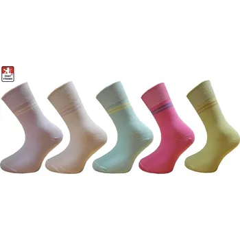 Ponožky dětské ELASTIK D02 35-37 Mix pastelových barev