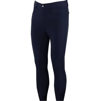 Jezdecké kalhoty Pánské jezdecké rajtky HARRY'S HORSE Liciano full grip modré (54)