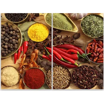 Kuchyňské prkénko Skleněná Ochranná Deska a Krájecí Prkénko | Indukce, Sporák ds-0355