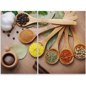 Kuchyňské prkénko Skleněná Ochranná Deska a Krájecí Prkénko | Indukce, Sporák ds-0049