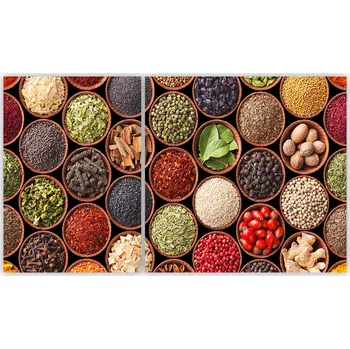 Kuchyňské prkénko Skleněná Ochranná Deska a Krájecí Prkénko | Indukce, Sporák ds-0368