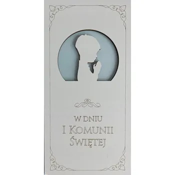 Obraz Přání ke Svaté Přijímání 10,5 x 21 cm