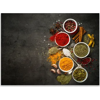 Kuchyňské prkénko Skleněná Ochranná Deska a Krájecí Prkénko | Indukce, Sporák ds-0577