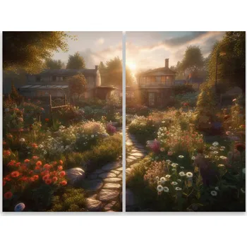 Kuchyňské prkénko Skleněná Ochranná Deska a Krájecí Prkénko | Indukce, Sporák ds-0242