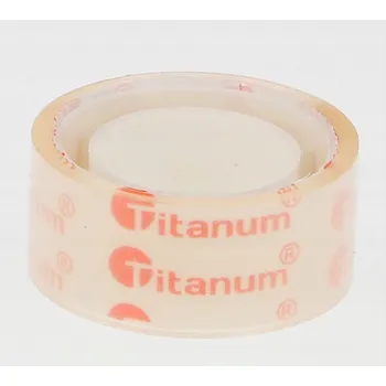 Lepicí páska Kancelářská lepicí páska Titanum 18 mm x 10 m, 8 kusů
