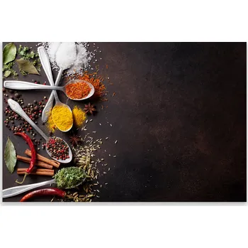 Kuchyňské prkénko Skleněná Ochranná Deska a Krájecí Prkénko | Indukce, Sporák ds-0058