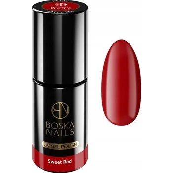 Lak na nehty Boska Nails Divine sweet red 329 6 ml hybridní lak