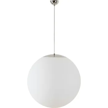 OSMONT ADR60370 ADRIA S5 závěsné skleněné svítidlo nerez leštěná / bílá IP40 3000 K 48W LED