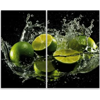 Kuchyňské prkénko Skleněná Ochranná Deska a Krájecí Prkénko | Indukce, Sporák ds-0296