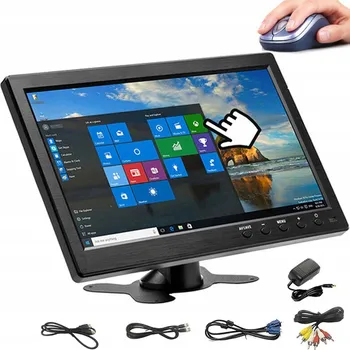 Monitor LED MONITOR 10,1 PALCŮ HD AUTO MONITOR POČÍTAČE HDMI/VGA/BNC/AV/DE