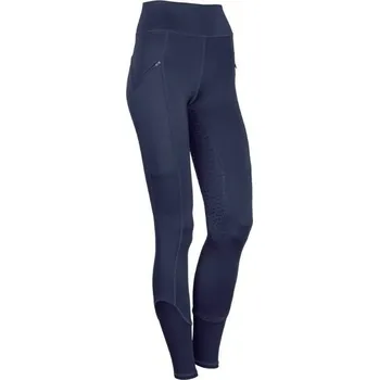 Jezdecké kalhoty Dámské jezdecké legíny HARRY'S HORSE Avatar full grip tmavě modré (46)