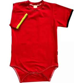 Body Letní bavlněné bodytriko (červené) Velikost: 128
